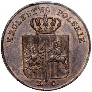 Powstanie Listopadowe, 3 grosze 1831 - PCGS MS63 BN