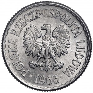 PRL, 1 złoty 1966