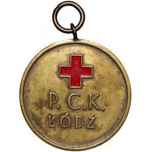 II RP, Medal za ofiarną pracę 8.XI.1936 PCK Łódź