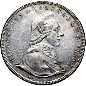 Austria, Bishopic of Salzburg, Thaler 1784