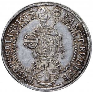 Austria, Bishopic of Salzburg, Thaler 1644