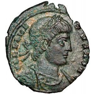 Roman Empire, Delmatius, Follis Arles