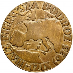 II RP, Medal M/S Piłsudski Pierwsza podróż 1935