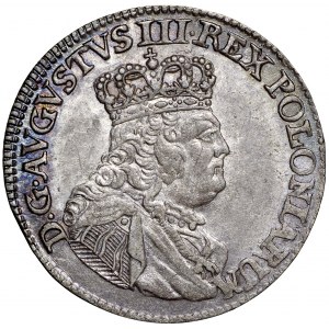 August III Sas, Trojak 1754 Lipsk - piękny