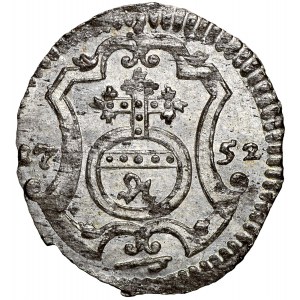 August III Sas, Halerz 1752 Drezno