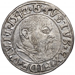 Prusy Książęce, Albrecht Hohenzollern, Grosz 1542 Królewiec