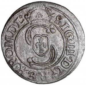 Zygmunt III Waza, Szeląg 1627 Wilno - SI/OLIDVS