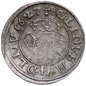 Zygmunt III Waza, Szeląg 1627 Wilno - SI/OLIDVS