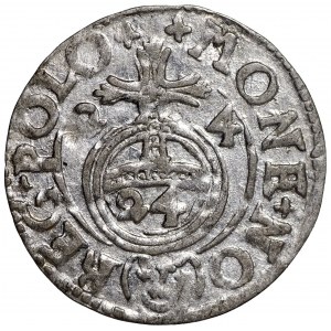 Zygmunt III Waza, Półtorak 1624 Bydgoszcz - krzyżyki na rewersie