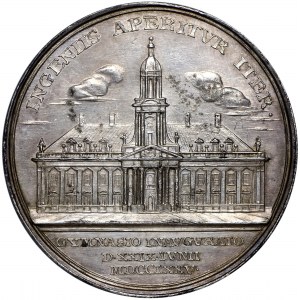 Kurlandia, Piotr Biron, Medal na otwarcie gimnazjum w Mitawie 1775