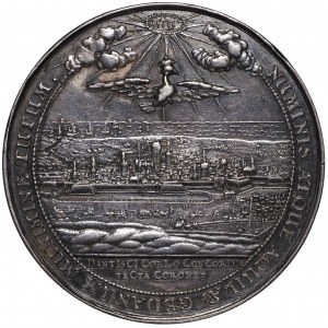 Jan II Kazimierz, Medal przybycie króla do Gdańska 1653 r. Höhn