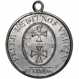 Polska, Elbląg, Medal Zrzeszenie Pożarnictwa i Ratownictwa założone w 1818