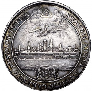Jan III Sobieski, Medal donatywny Gdańsk bez daty