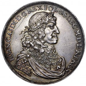 Jan II Kazimierz, Medal pokój wieczysty Gdańsk 1660 Höhn