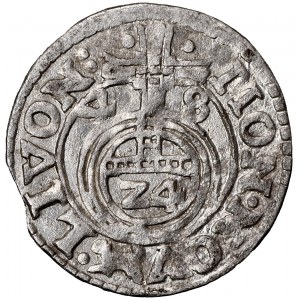 Okupacja szwedzka Inflant, Krystyna Waza, Półtorak 1648 Ryga