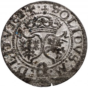 Zygmunt III Waza, Szeląg 1624 Wilno - podwójna data rzadki