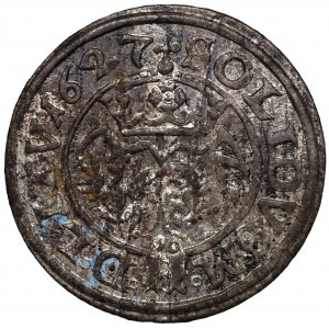 Zygmunt III Waza, Szeląg 1627 Wilno - III•D•G...L