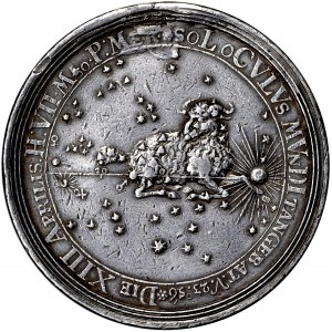 Austria, Charles VI, Medal birth of archduke Leopold 1716