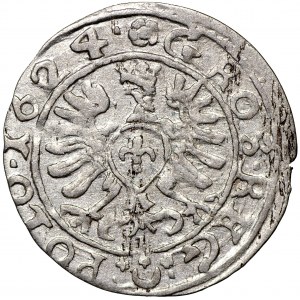 Zygmunt III Waza, Grosz 1624 Bydgoszcz - wąski orzeł z szeroką głową