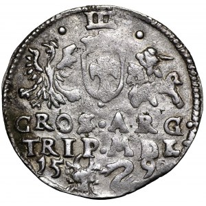Zygmunt III Waza, Trojak 1598 Wilno - Łabędź