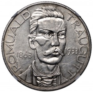 II RP, 10 złotych 1933 Traugutt - NGC AU55
