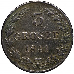 Królestwo Polskie, 3 grosze 1841
