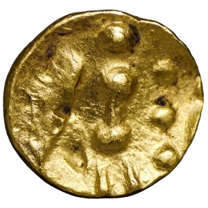 Celtic, Boii, 1/24 stater gold - Athena-Alkis