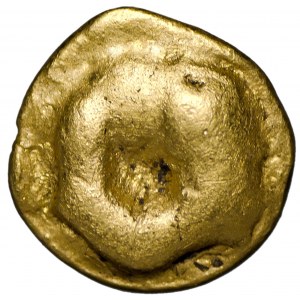 Celtic, Boii, 1/24 stater gold - Athena-Alkis