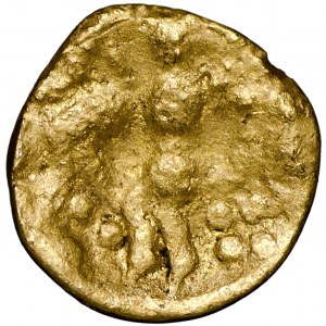 Celtic, Boii, 1/24 stater gold - Athena-Alkis