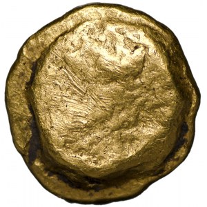 Celtic, Boii, 1/24 stater gold - Athena-Alkis
