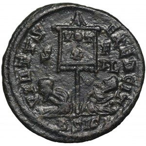 Roman Empire, Constantinus II, Follis Siscia
