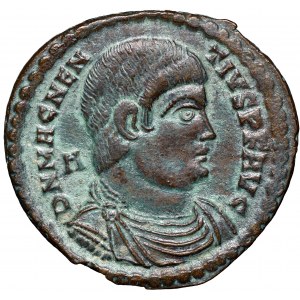 Roman Empire, Magnentius, Follis Lugdunum