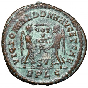 Roman Empire, Magnentius, Follis Lugdunum