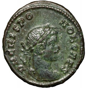 Roman Empire, Crispus, Follis Lugdunum