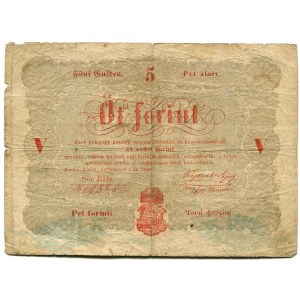 Węgry, 5 forintów 1848