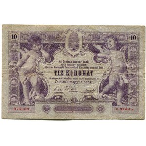 Austro-Węgry, 10 koron 1900 - rzadkość