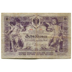 Austro-Węgry, 10 koron 1900 - rzadkość