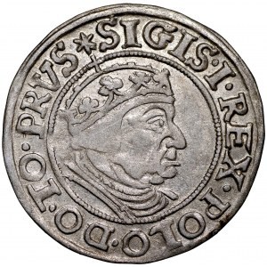 Zygmunt I Stary, Grosz 1539 Gdańsk - PRVS