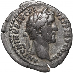 Rzym, Anotninus Pius i Marek Aureliusz, Denar - rzadki