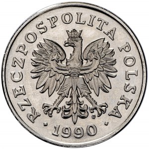 III RP, 100 złotych 1990 PRÓBA Nikiel