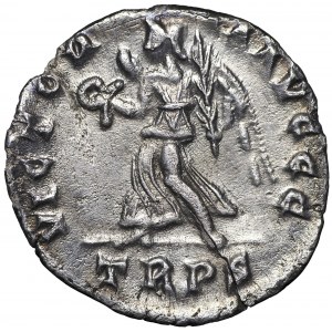 Roman Empire, Valentinian II, Siliqua Trier