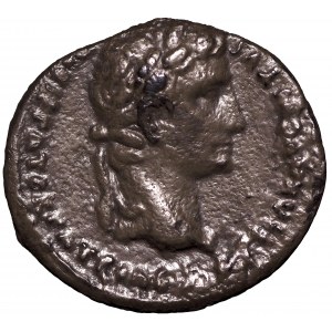 Roman Empire, Augustus, Denarius Lugdunum limesfalsum