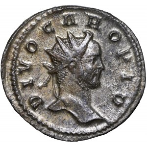 Rzym, Karus, Antoninian pośmiertny Lugdunum