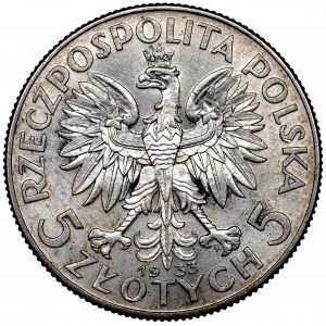 II RP, 5 złotych 1933 Warszawa - piękne