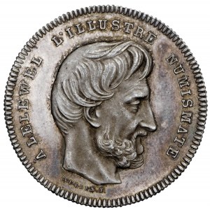 Belgia, Medal Joachim Lelewel Wurden 1858 - rzadkość