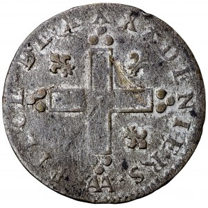 Francja, Ludwik XIV, 30 denierów 1710 Metz - rzadkość