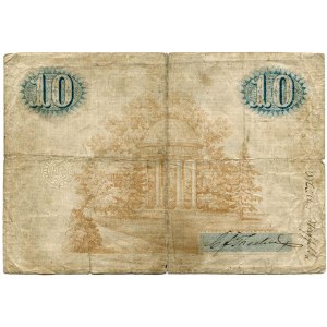 Germany, Volksabnk in Eutin, 10 thaler 1870