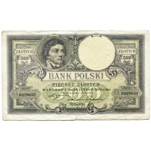 II RP, 500 złotych 1919