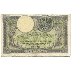 II RP, 500 złotych 1919