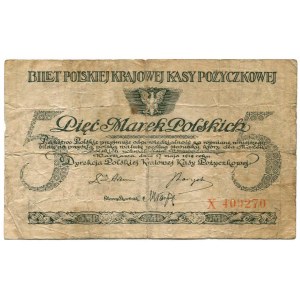 II RP, 5 marek polskich 1919